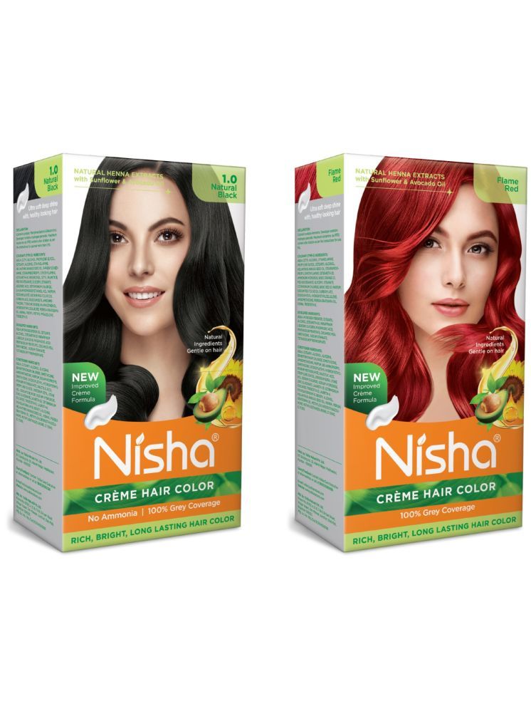     			Nisha Cruelty Free Permanent Hair Color 270 g Black