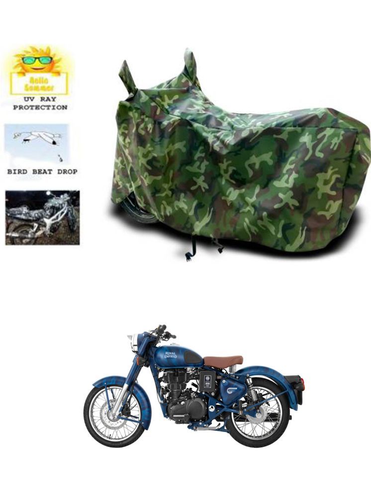     			RONISH Bike Body Cover for Royal Enfield Bullet Electra ( Pack of 1 ) , Multicolour