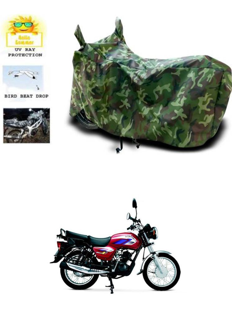     			RONISH Bike Body Cover for TVS Max 4R ( Pack of 1 ) , Multicolour