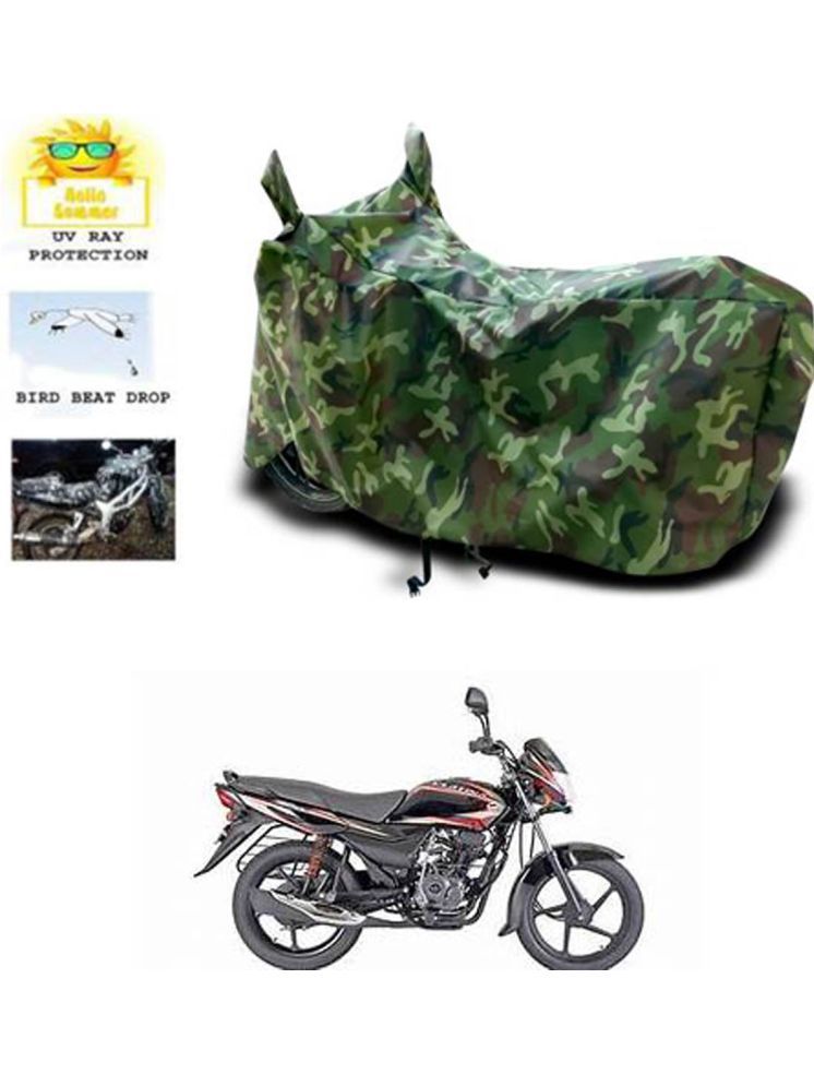     			RONISH Bike Body Cover for Bajaj Platina ( Pack of 1 ) , Multicolour