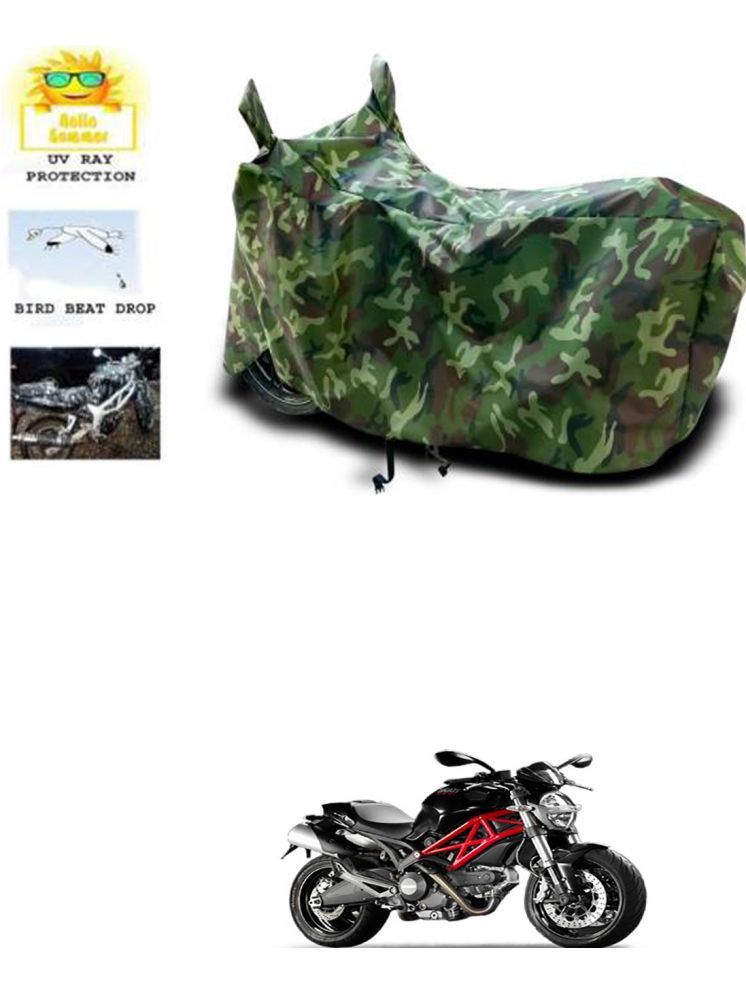     			RONISH Bike Body Cover for Ducati Monster 796 S2R ( Pack of 1 ) , Multicolour