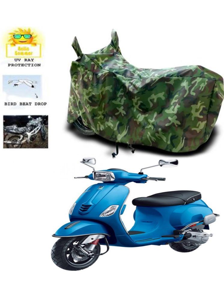     			RONISH Bike Body Cover for Piaggio Vespa VXL ( Pack of 1 ) , Multicolour