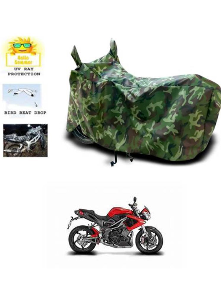     			RONISH Bike Body Cover for DSK Benelli TNT R ( Pack of 1 ) , Multicolour