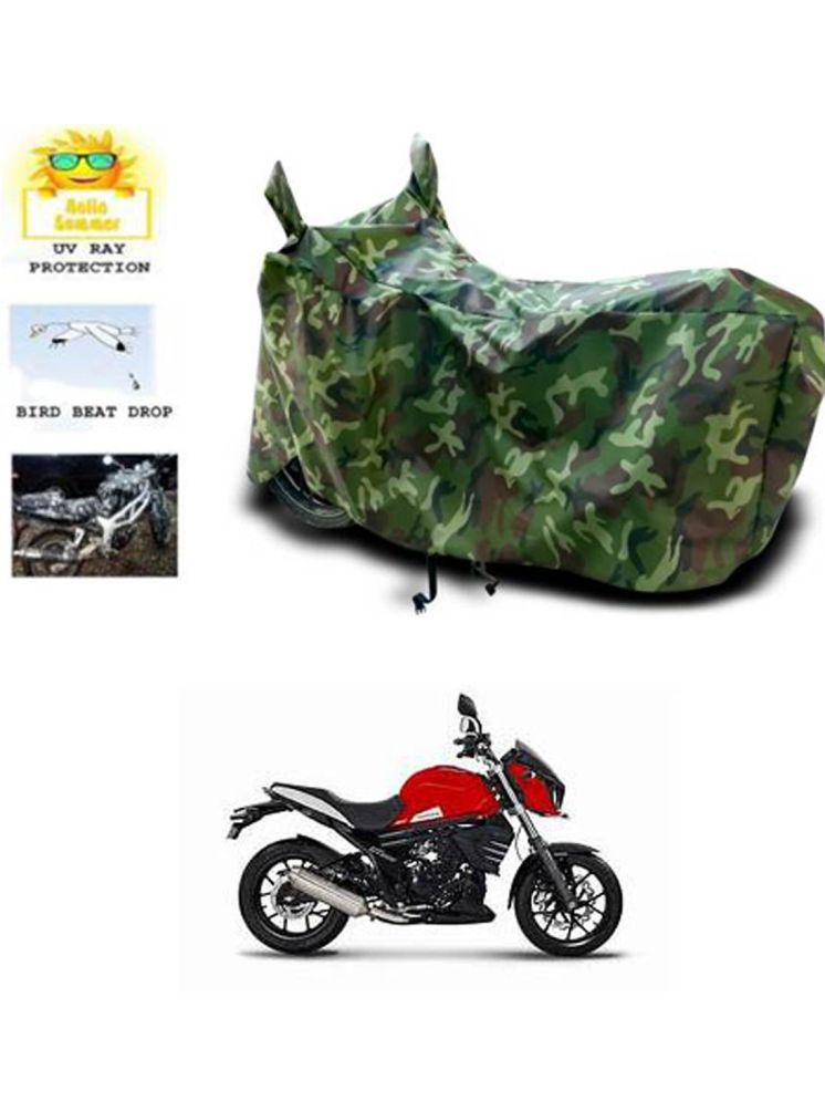     			RONISH Bike Body Cover for Mahindra Mojo ( Pack of 1 ) , Multicolour