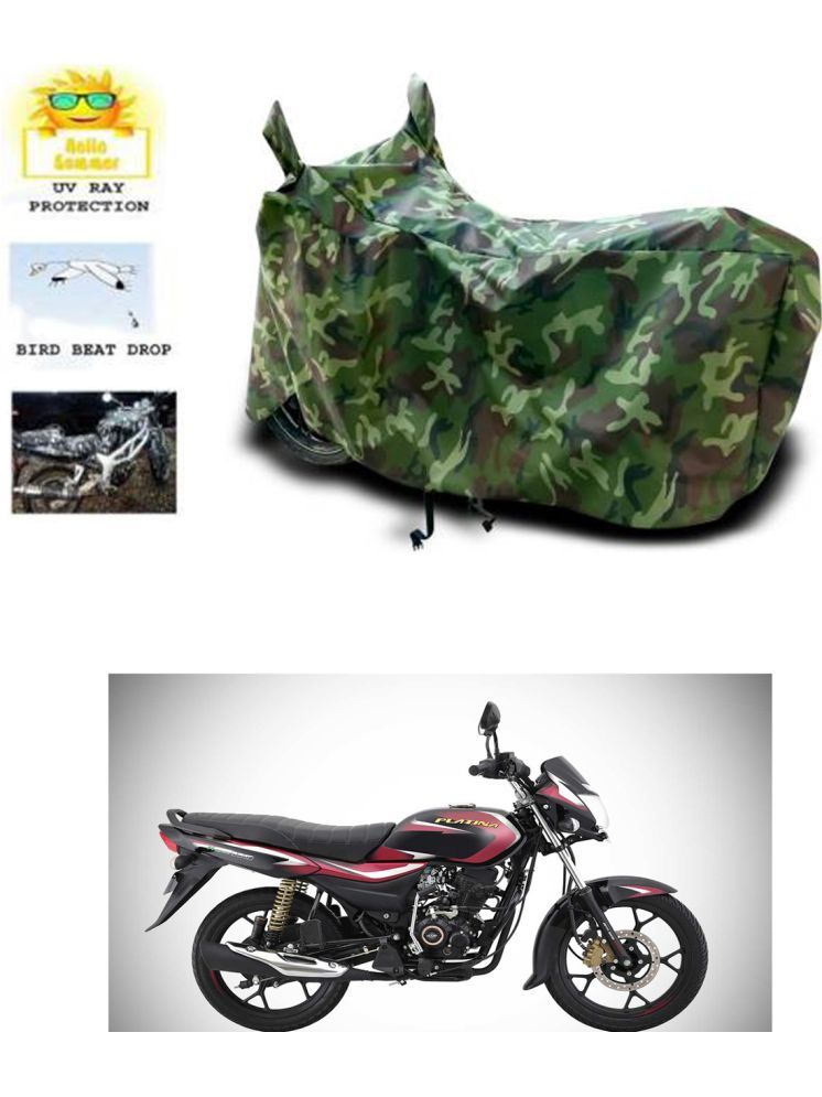     			RONISH Bike Body Cover for Bajaj Platina ( Pack of 1 ) , Multicolour