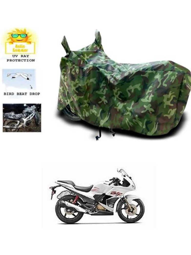     			RONISH Bike Body Cover for Hero Karizma ZMR ( Pack of 1 ) , Multicolour