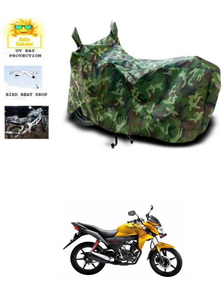     			RONISH Bike Body Cover for Honda CB Twister ( Pack of 1 ) , Multicolour