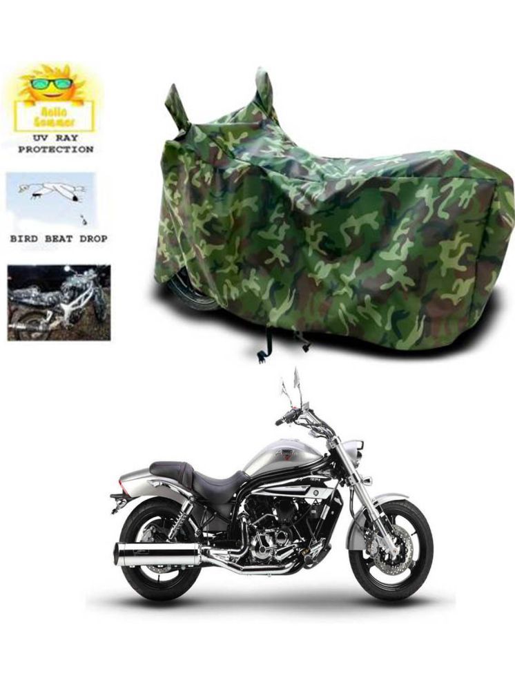     			RONISH Bike Body Cover for Hyosung Avenger 220 DTS-i ( Pack of 1 ) , Multicolour