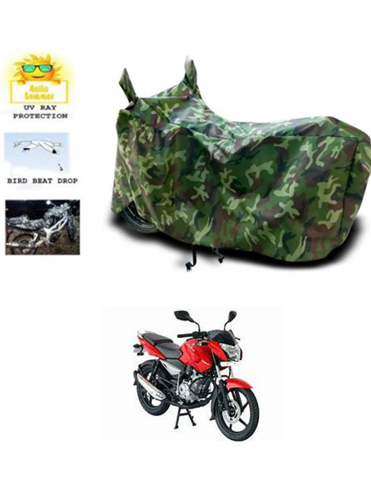     			RONISH Bike Body Cover for Bajaj Pulsar 180 DTS-i ( Pack of 1 ) , Multicolour