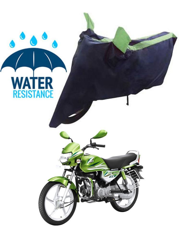     			RONISH Bike Body Cover for Hero HF Deluxe Eco ( Pack of 1 ) , Green