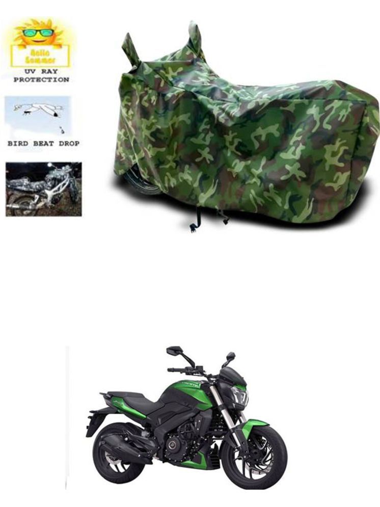     			RONISH Bike Body Cover for Bajaj Dominar 400 ( Pack of 1 ) , Multicolour