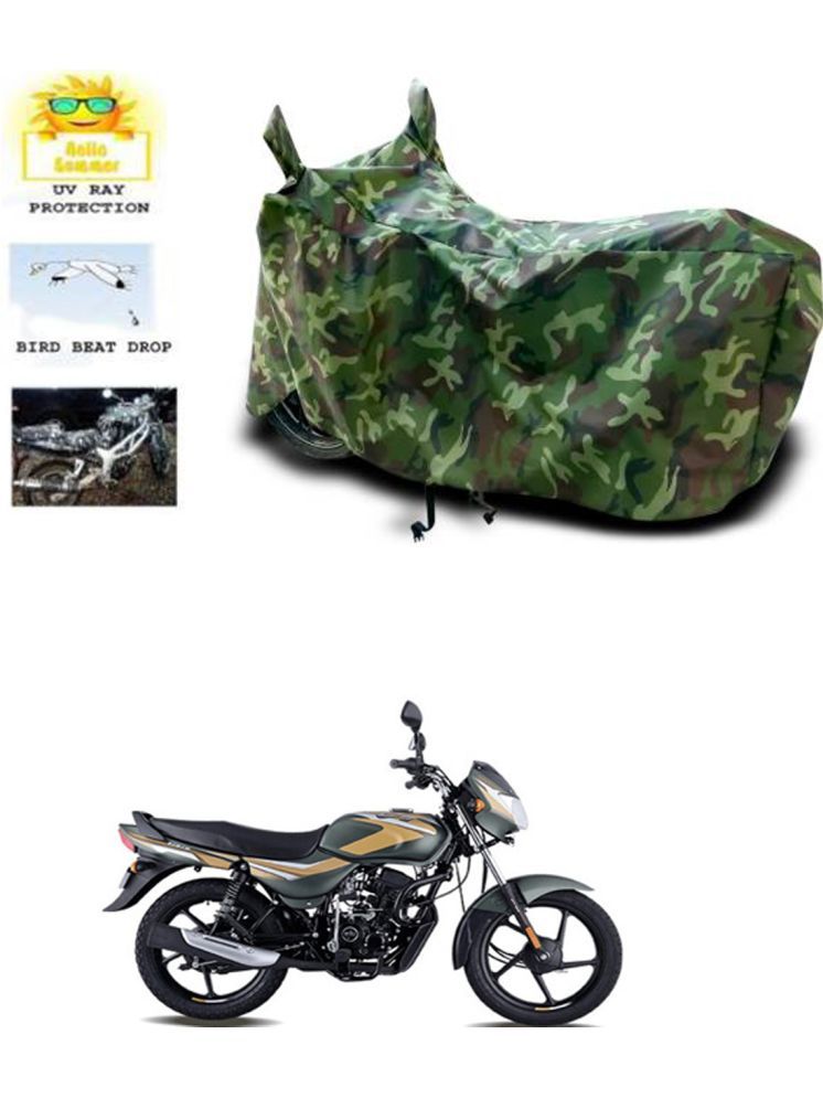     			RONISH Bike Body Cover for Bajaj CT100 ( Pack of 1 ) , Multicolour