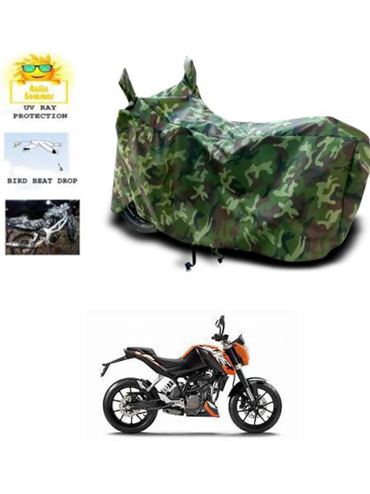     			RONISH Bike Body Cover for KTM Duke 200 ( Pack of 1 ) , Multicolour