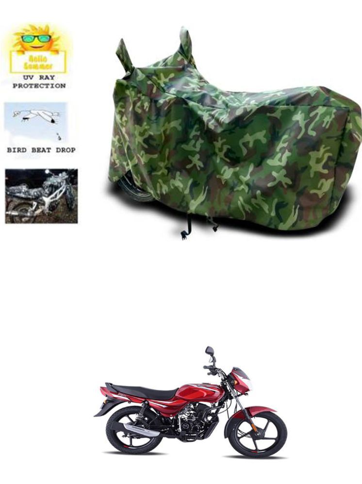     			RONISH Bike Body Cover for Bajaj CT 100 ( Pack of 1 ) , Multicolour