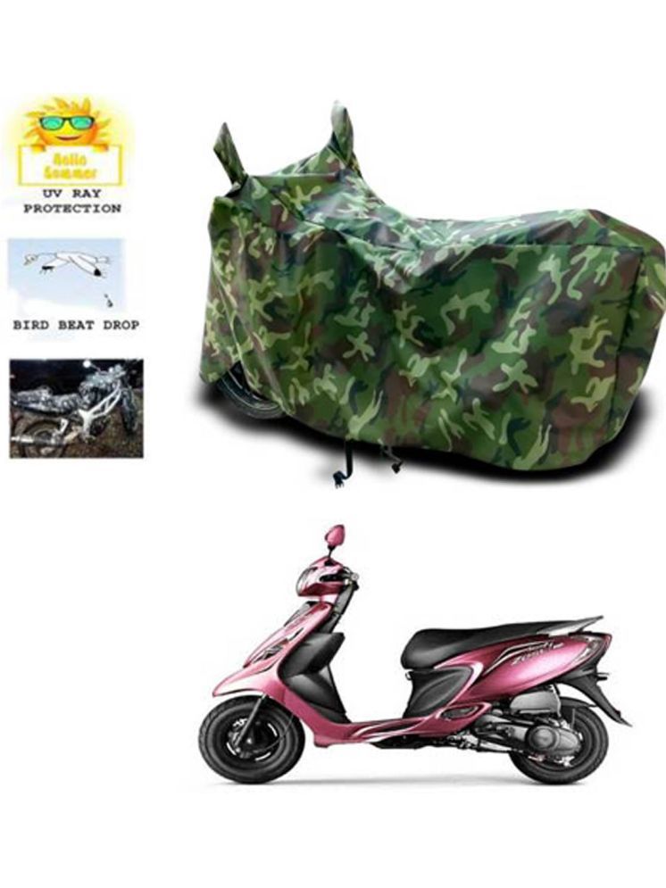     			RONISH Bike Body Cover for TVS Zest ( Pack of 1 ) , Multicolour