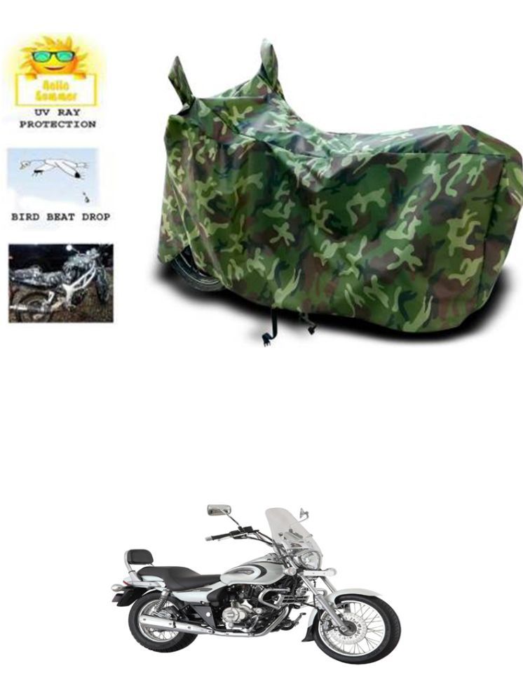     			RONISH Bike Body Cover for Bajaj Avenger 220 Street ( Pack of 1 ) , Multicolour