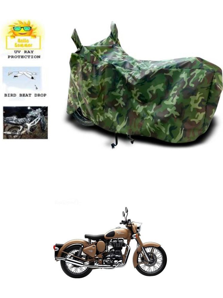     			RONISH Bike Body Cover for Royal Enfield Classic Desert Storm ( Pack of 1 ) , Multicolour