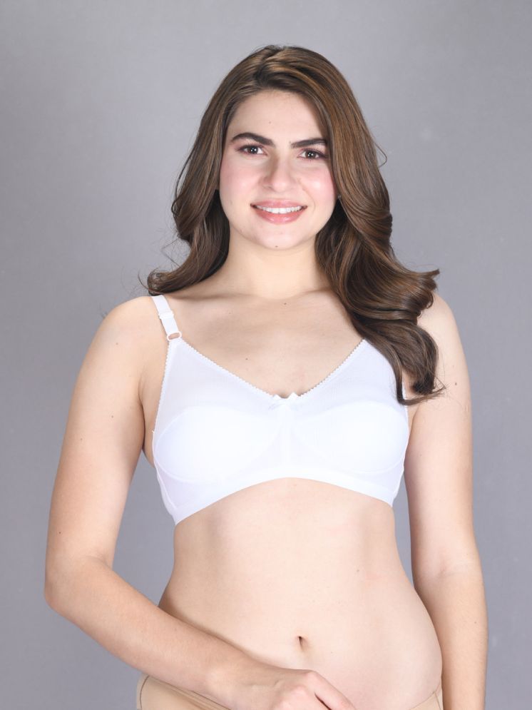     			lux venus White Cotton Non Padded Women's Everyday Bra ( Pack of 1 )