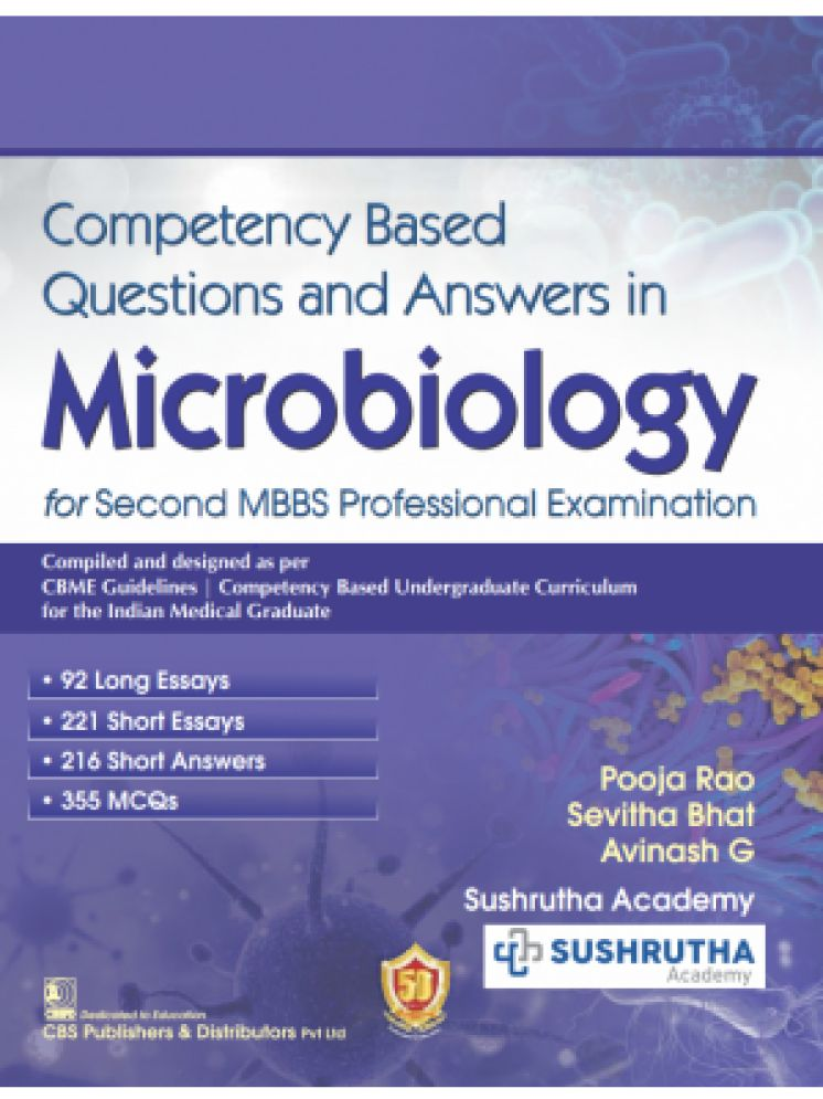     			Competency Based Questions and Answers in Microbiology for Second MBBS Professional Examination