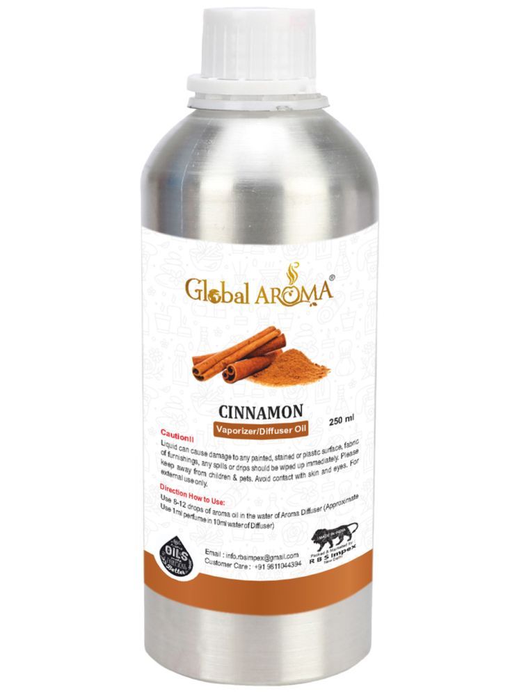     			GLOBAL AROMA Cinnamon Fragrance Aroma Diffusers Oil - 250 ML