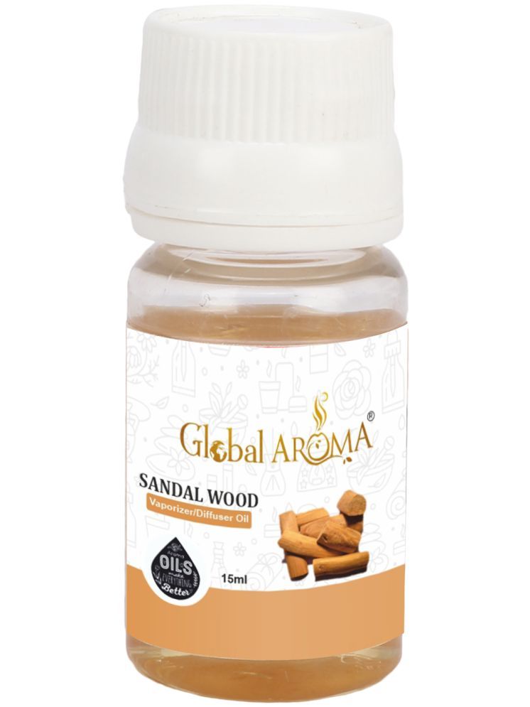     			GLOBAL AROMA Sandalwood Fragrance Aroma Diffusers Oil - 15 ML