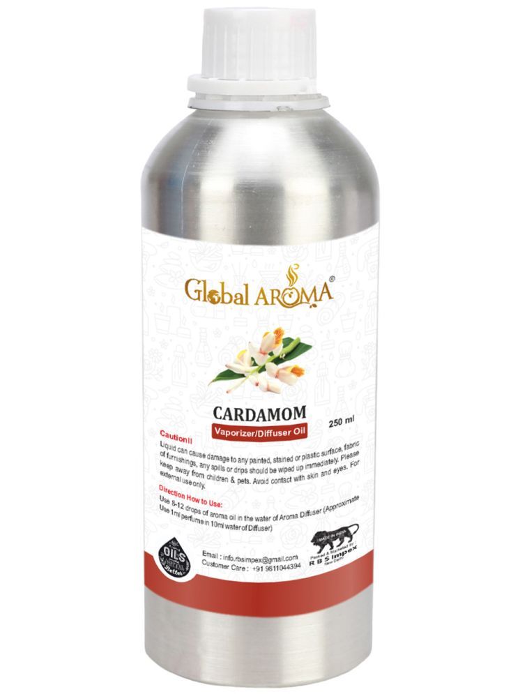     			GLOBAL AROMA Cardamom Fragrance Aroma Diffusers Oil - 250 ML