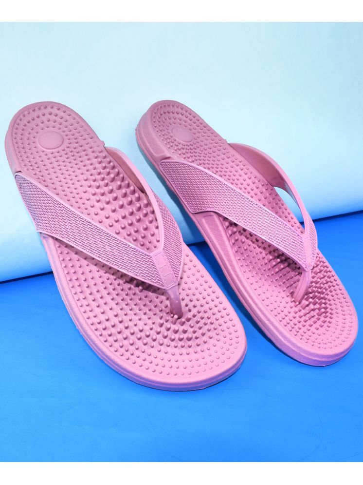     			Impakto Pink Women's Massage Flip Flop