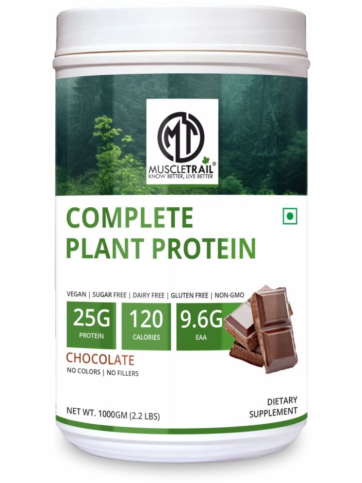     			Muscle Trail - Complete Plant Protein Powder ( 1 kg Chocolate )