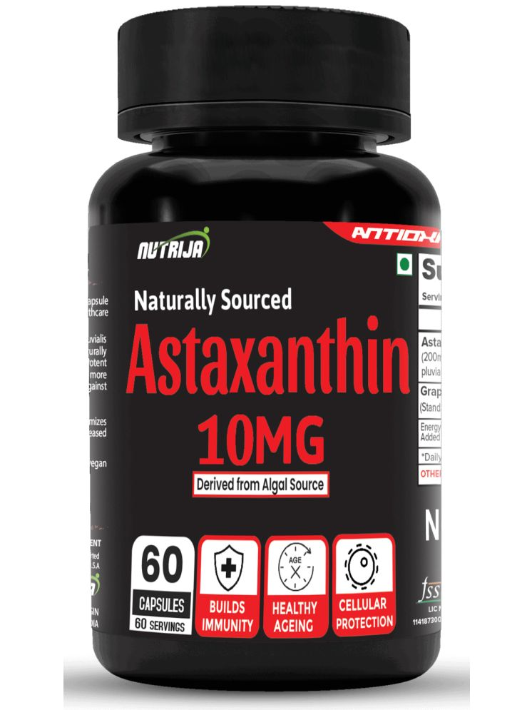     			NUTRIJA Astaxanthin 10mg – 60 no.s Capsule