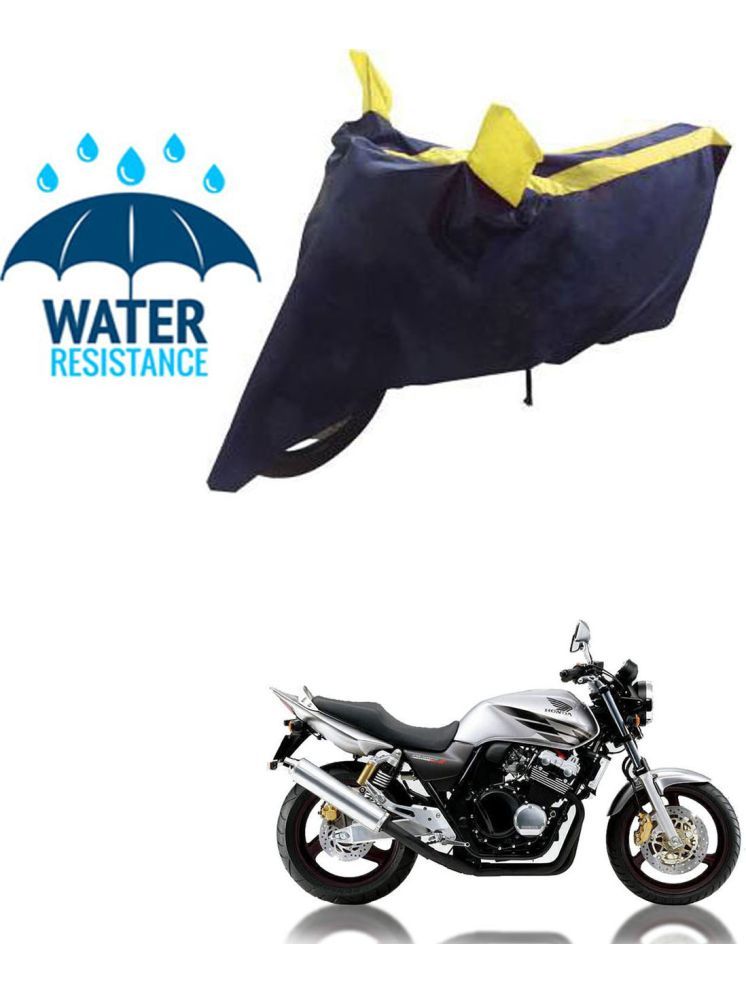     			RONISH Bike Body Cover for Honda CB 400 X ( Pack of 1 ) , Yellow