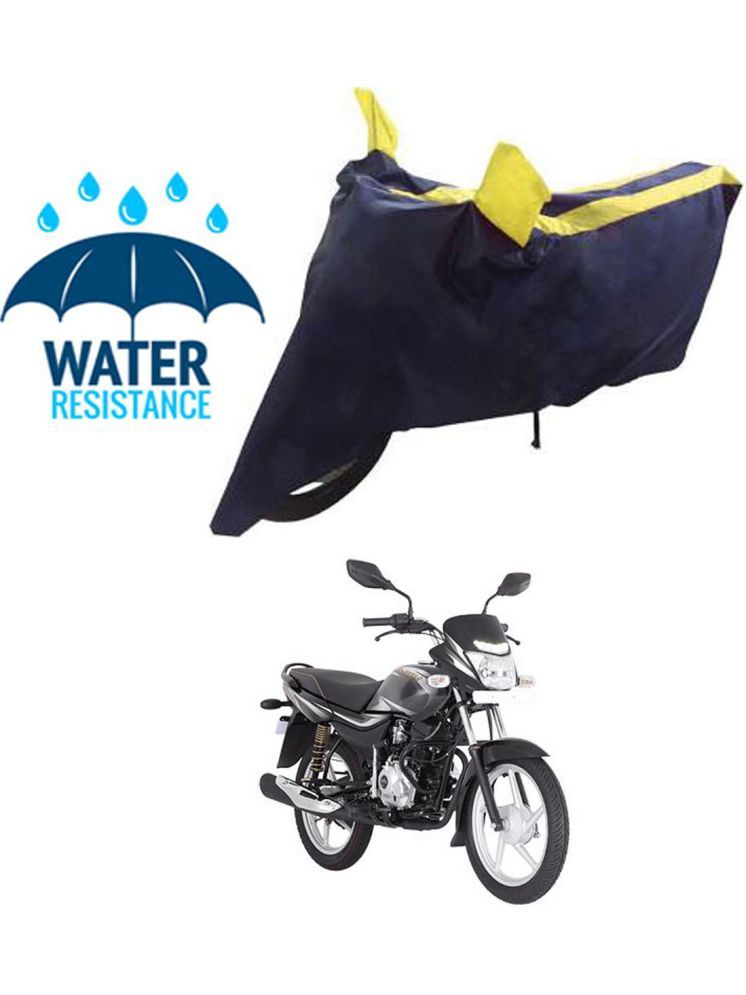     			RONISH Bike Body Cover for Bajaj Platina 125 ( Pack of 1 ) , Yellow