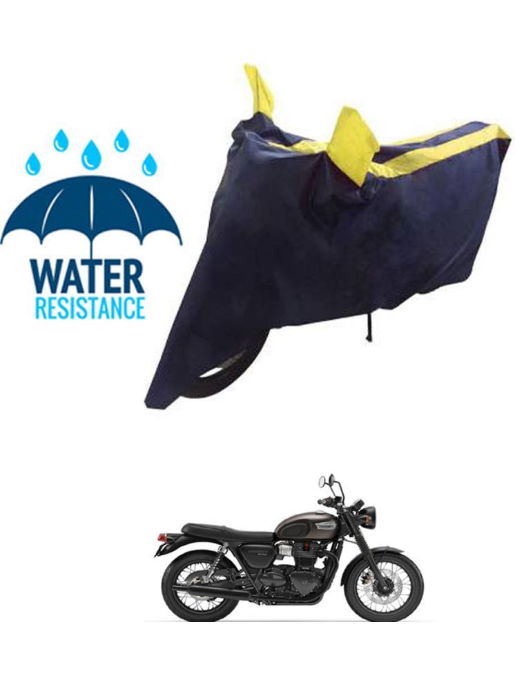     			RONISH Bike Body Cover for Triumph Bonneville T100 ( Pack of 1 ) , Yellow