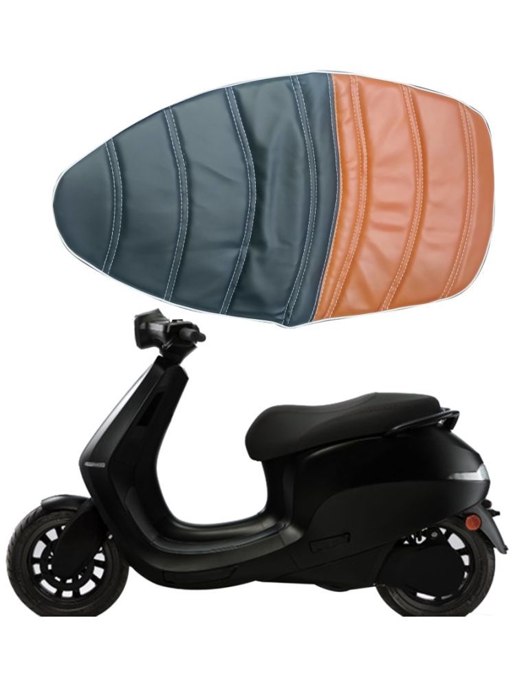     			Seat Cover for Ola Electric S1 and S1 Pro Black & Tan for Ola S1, S1 Pro