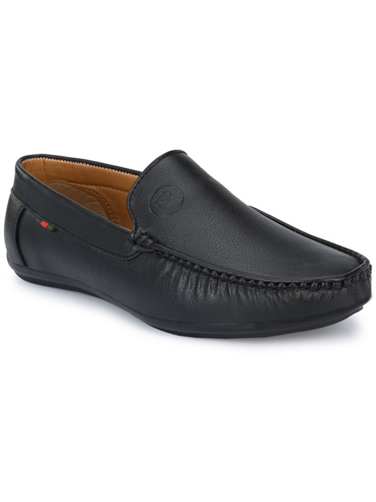     			ShoeRise Black Men's Slip on