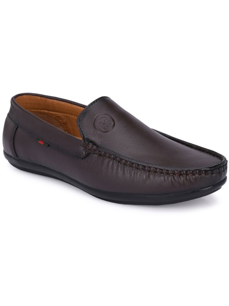     			ShoeRise Brown Men's Slip on