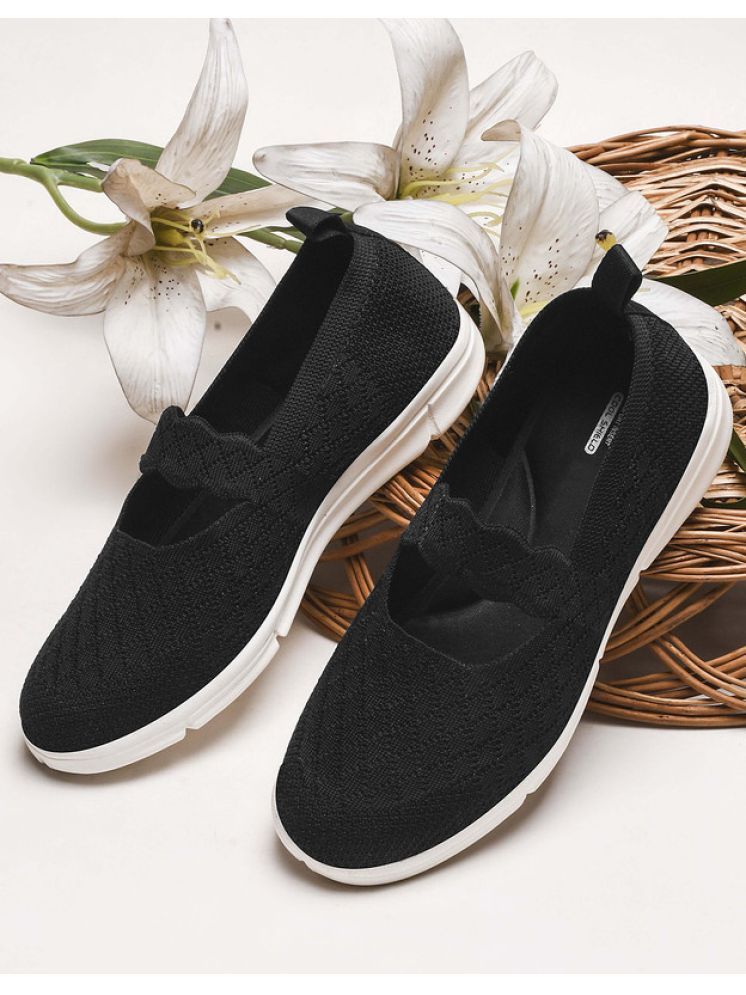     			TurnX Black Women's Slip On