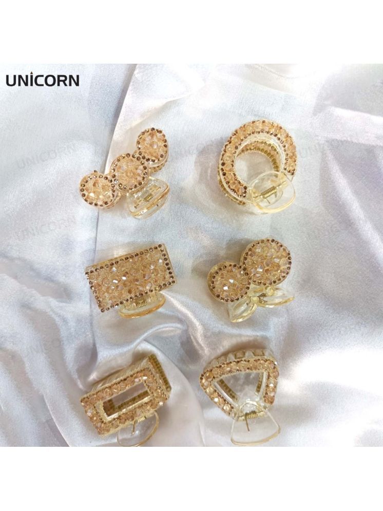     			Unicorn Gold Unisex Clutcher ( Pack of 6 )