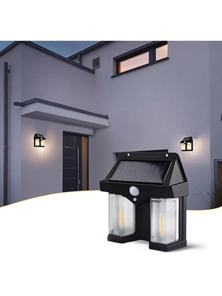     			VM SHOPPING MALL 5W Solar Outdoor Wall Light ( Pack of 1 )