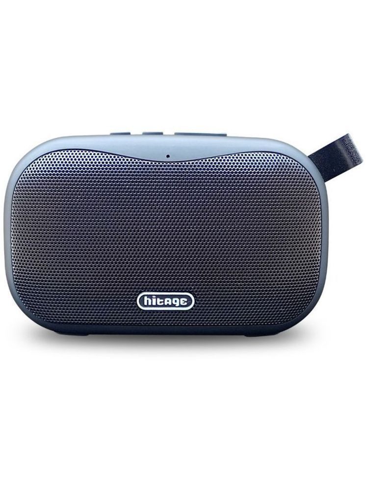     			hitage BS-313 SPEAKER 5 W Bluetooth Speaker Bluetooth V 5.1 with USB Playback Time 24 hrs Black