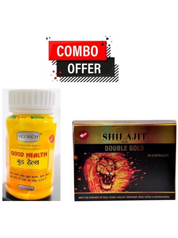     			Dr. Chopra G&G Good Health Cap. 50no.s & Shilajit With Double Gold Cap 10 no.s