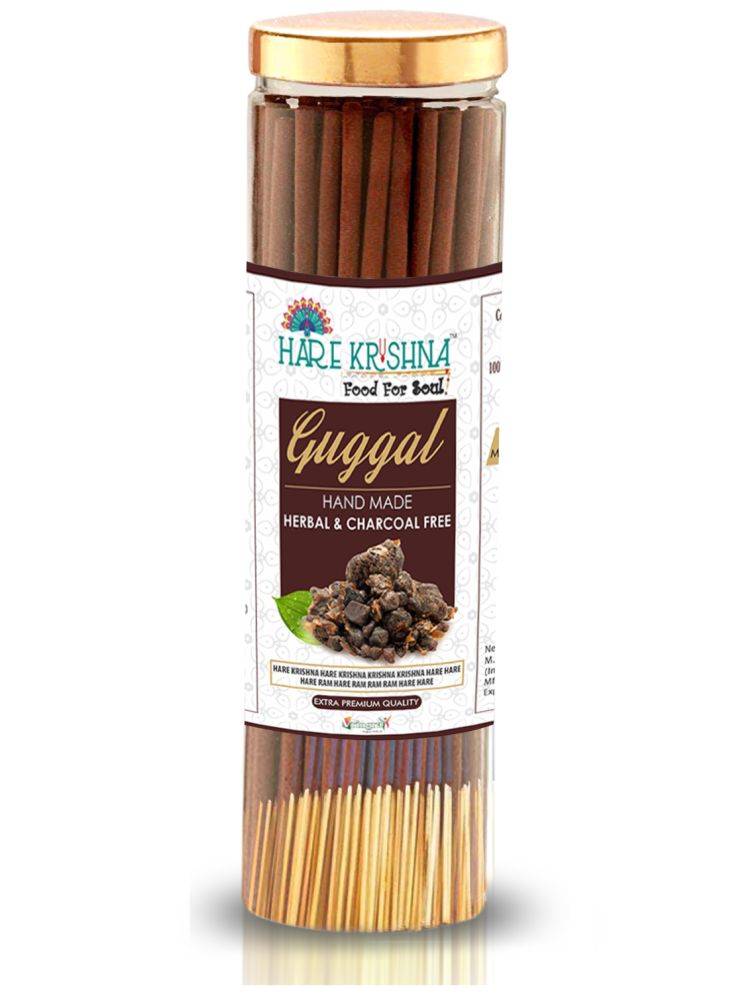     			Hare Krishna Food For Soul Incense Stick Guggal 200 gm ( Pack of 1 )