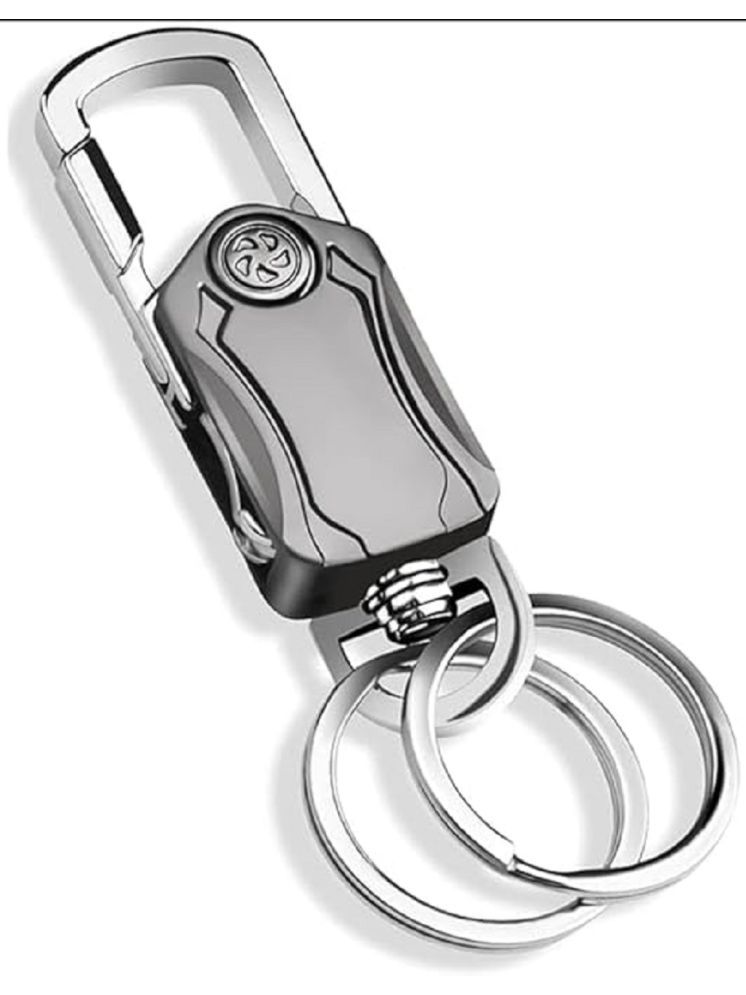     			RAMDEV ENTERPRISE Silver Key Chain ( Pack of 1 )