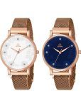 Septem Rose Gold Stainless Steel Analog Womens Watch