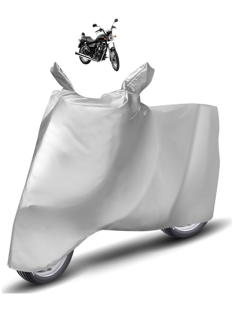     			Auto Hub Bike Body Cover for Royal Enfield THUNDERBIRD ( Pack of 1 ) , Silver