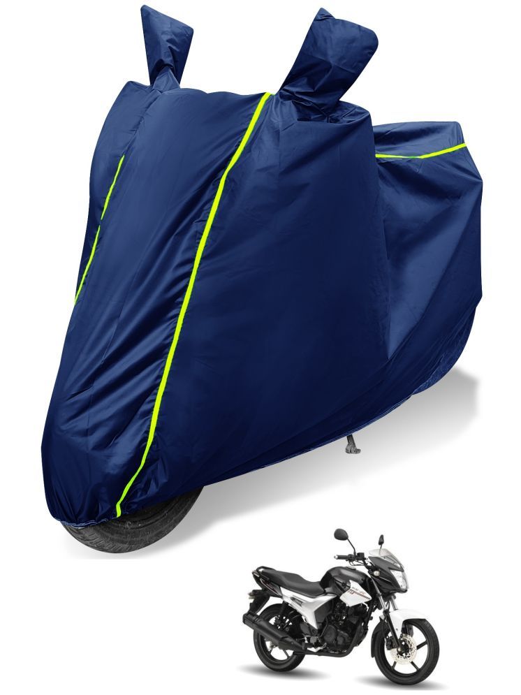     			Auto Hub Bike Body Cover for Yamaha SZ-S ( Pack of 1 ) , Blue