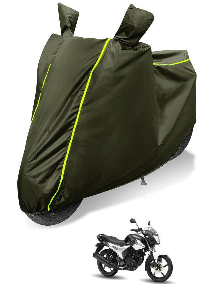     			Auto Hub Bike Body Cover for Yamaha SZ-S ( Pack of 1 ) , Green