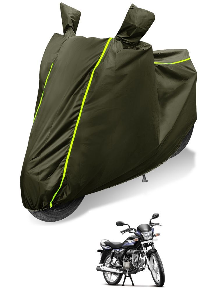     			Auto Hub Bike Body Cover for Yamaha SS 125 ( Pack of 1 ) , Green