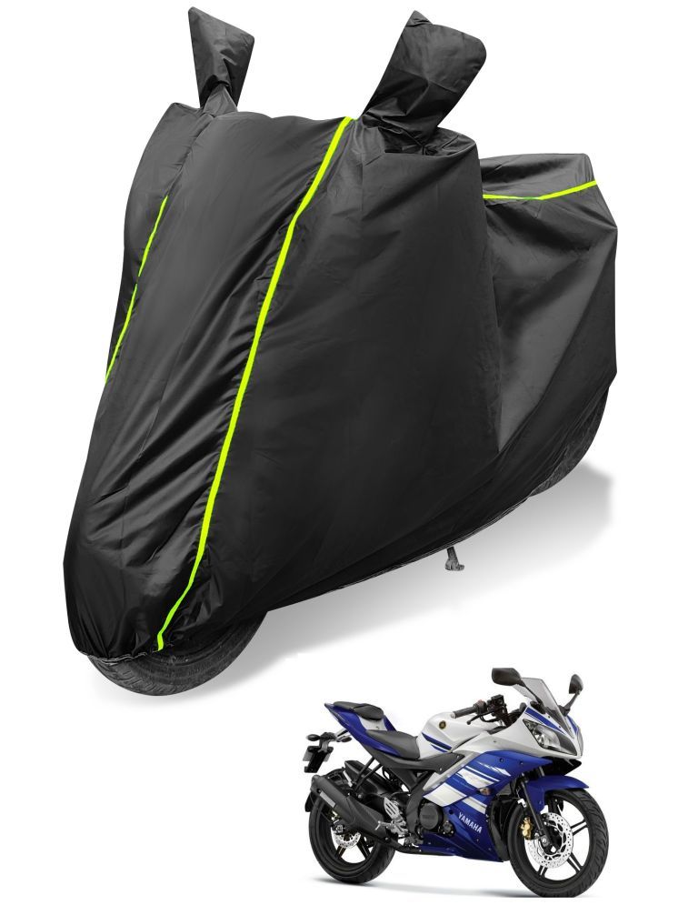     			Auto Hub Bike Body Cover for Yamaha R15 ( Pack of 1 ) , Black