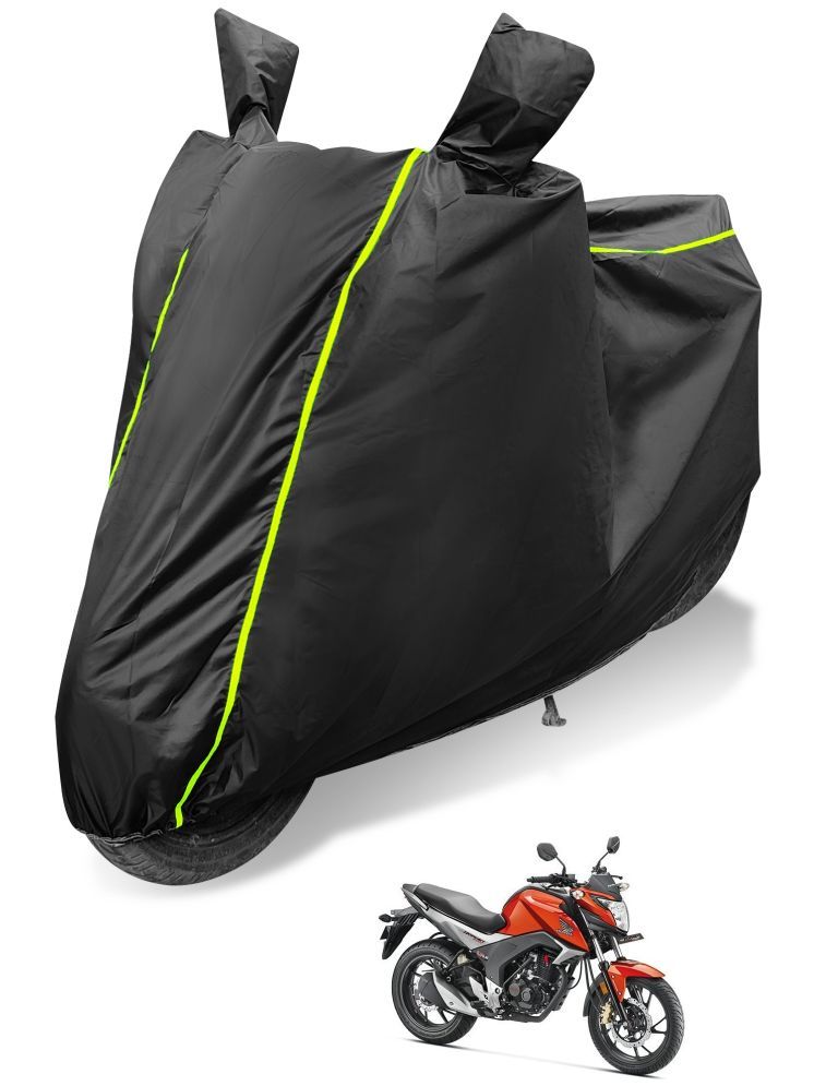     			Auto Hub Bike Body Cover for Honda CB Hornet 160R ( Pack of 1 ) , Black