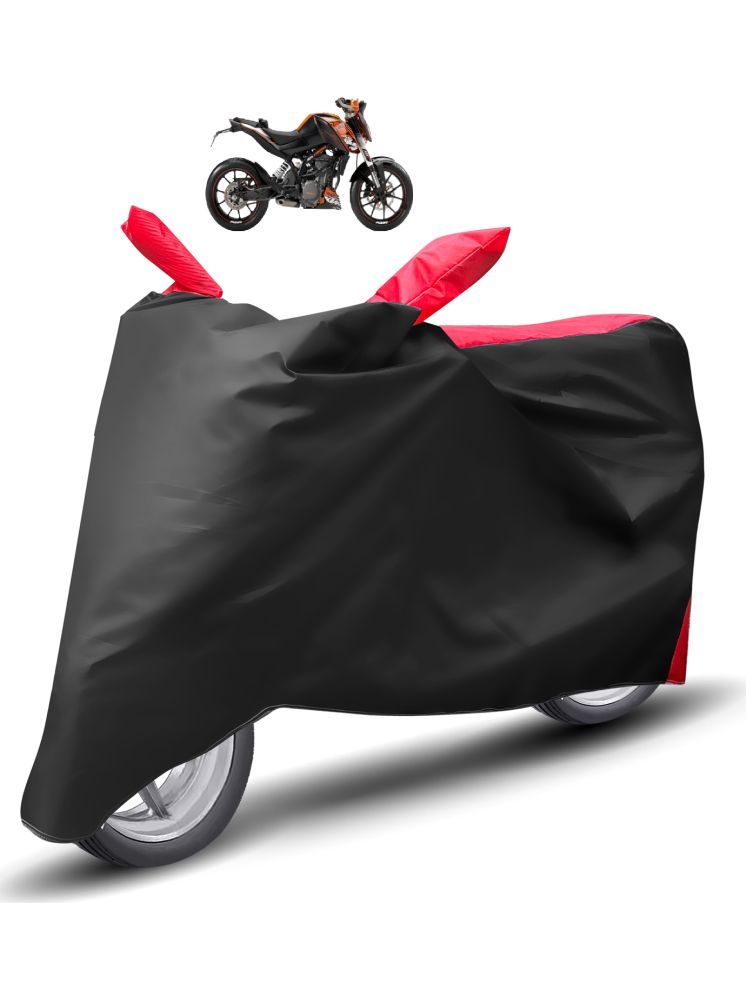     			Auto Hub Bike Body Cover for KTM Duke 200 ( Pack of 1 ) , Red